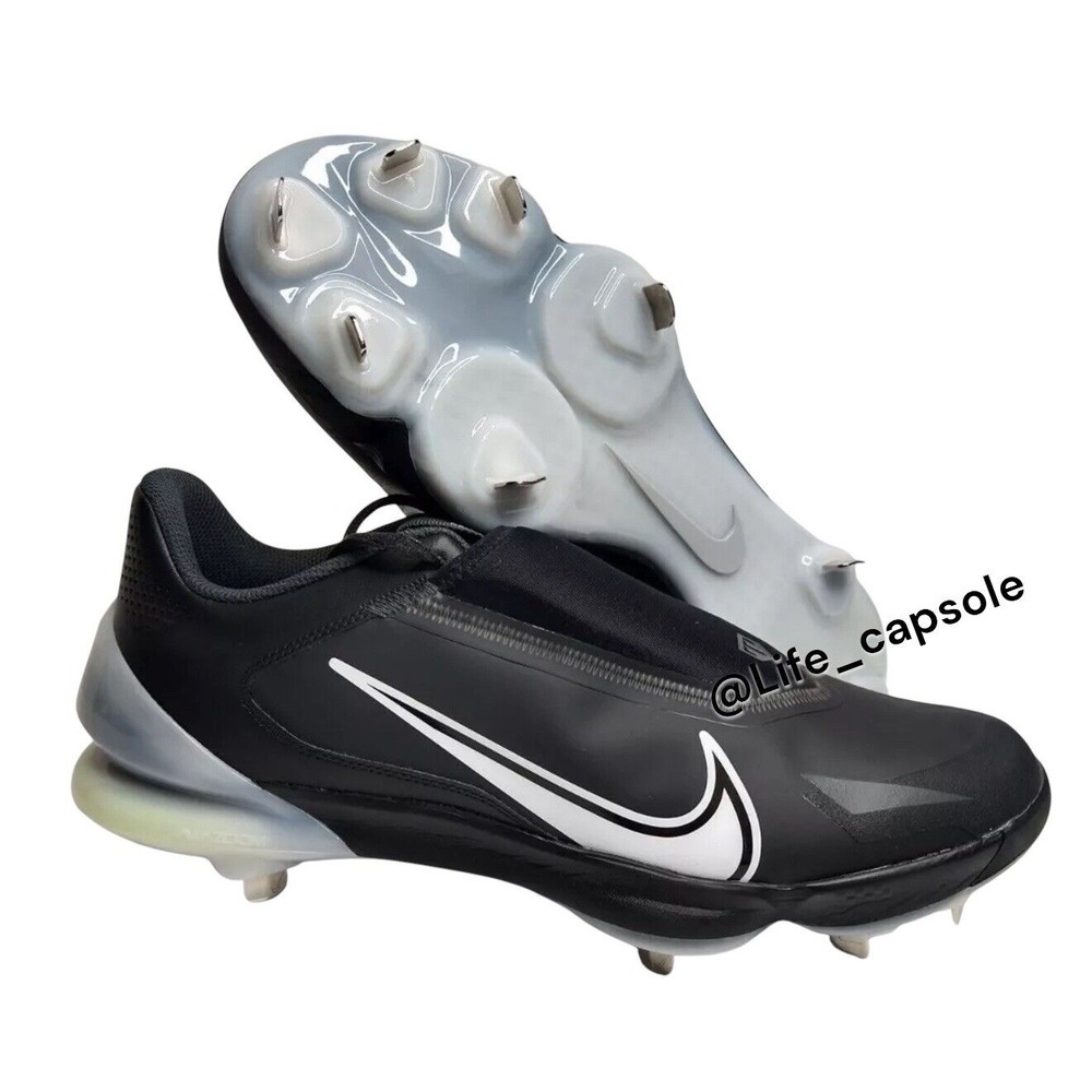 Size 8 NIKE FORCE ZOOM TROUT 8 Pro Metal Black‎ Baseball Cleats Men's CZ5915-01